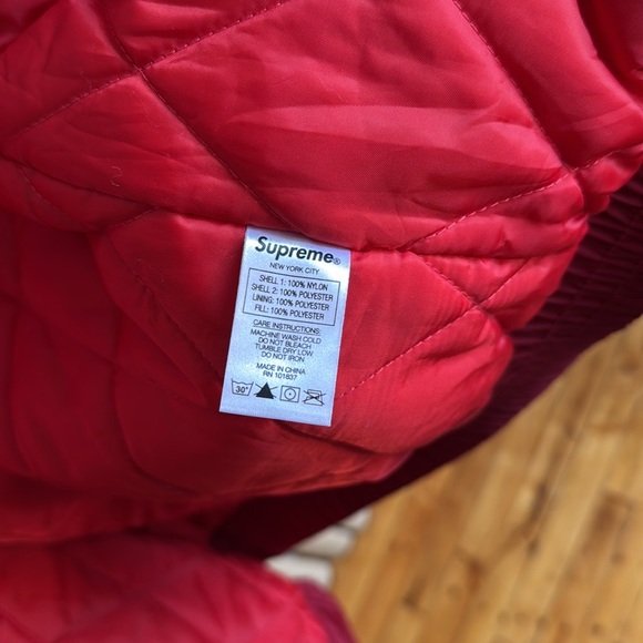 Supreme Sports Piping Puffy Jacket with detachable hoodie - Picture 6 of 7